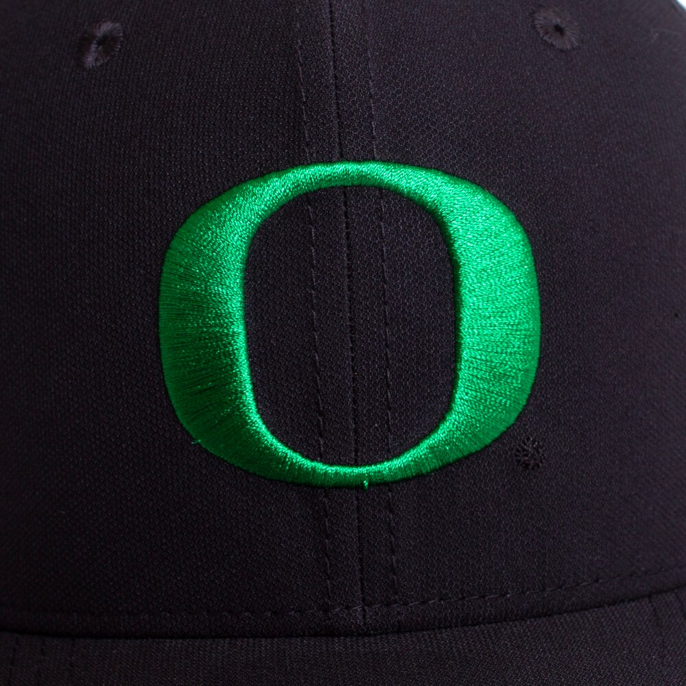 Classic Oregon O, Nike, Black, Trucker, Performance/Dri-FIT, Accessories, Unisex, Football, Structured, Futura, Flex, hat, 799095